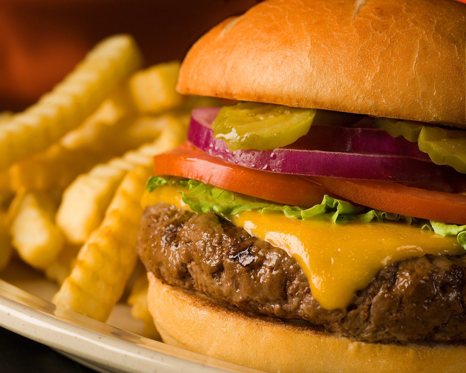 1/4 lb Cheeseburger Meal